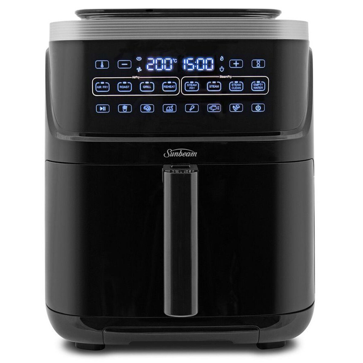 Sunbeam SteamFry 7L Air Fryer and Steamer AFP4600BK