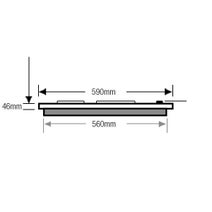 Westinghouse WHC642BA 60cm Ceramic Cooktop hero image