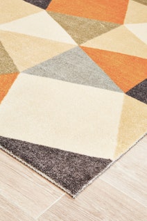 Rug Culture City Medium Rust Rug 220X150CM - CIT-564-RUST-220X150 hero image
