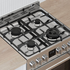 Haier 60cm Gas Freestanding Cooker with AirFry Stainless Steel HOR60S11MSX2 image NaN