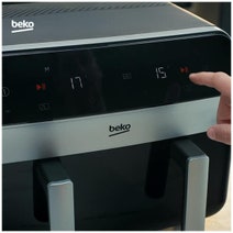 Beko 9.5L Dual Airfryer FRL6488 hero image