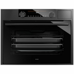 ASKO 45cm Craft Compact Combi-Steam Oven Black Steel OCS8487B hero image