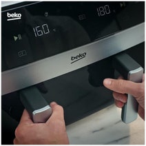 Beko 9.5L Dual Airfryer FRL6488 hero image