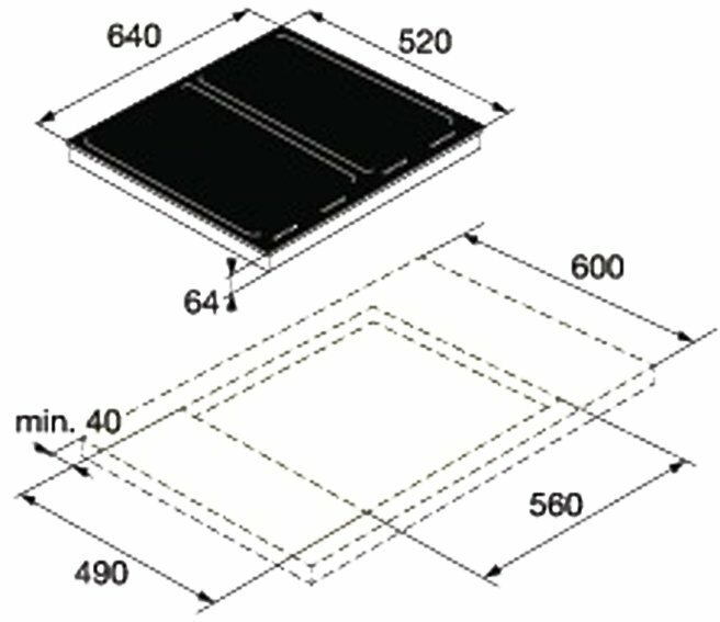 espérer Pénélope Cognac asko induction cooktop with wok burner