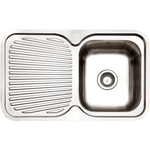 Arc IS8RS5 Single Bowl Left Hand Drainer Inset Sink hero image
