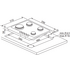 Whirlpool Gas Cooktop AKT616IX image NaN