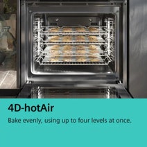 Siemens 60cm iQ700 StudioLine Pyrolytic Built-In Oven with Microwave HM876G2B6A hero image