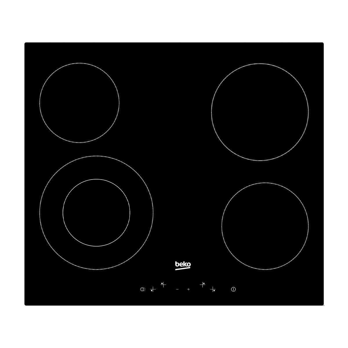 Beko 60cm Vitroceramic Cooktop HIC644021 Appliances Online