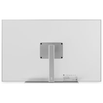 Hubbl Glass 65 Inch QLED 4K Smart TV with Stand Ceramic White TVPFX065CEWBUN hero image