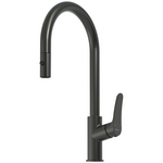 Oliveri Verona Pull out Goose Neck Mixer Tap Gunmetal VA306505GM-P hero image