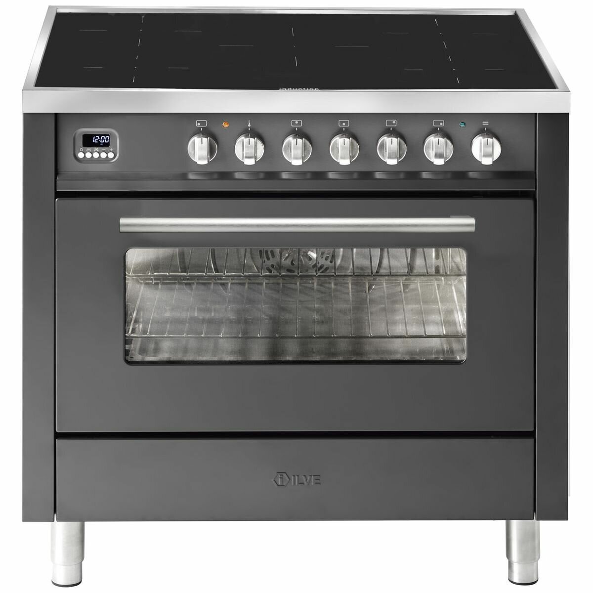 Induction oven 90cm clearance