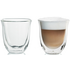 Delonghi DBWALLCAPP Cappuccino Glasses image NaN