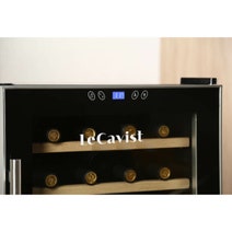 LeCavist 28 Bottle Single Zone Wine Fridge LCCV28B hero image