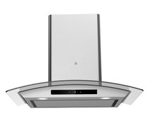 Trinity 75cm Curved Glass Stainless Steel Canopy Rangehood TR50275 hero image
