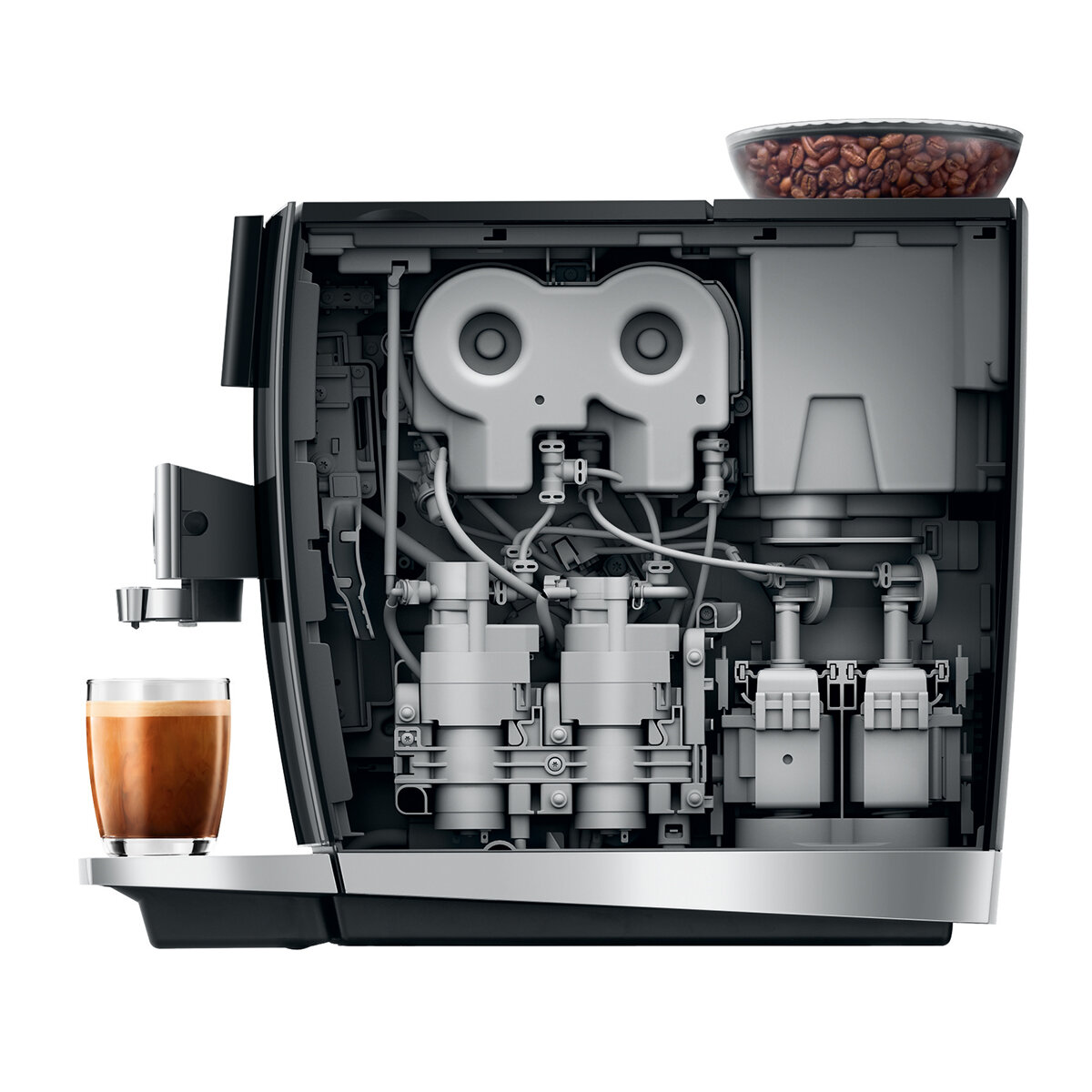 Jura Giga 10 Automatic Coffee Machine Diamond Black 15558 hero image