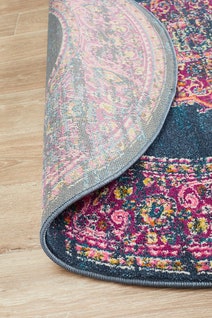 Rug Culture Babylon Small Navy Rug 150X150CM - BLN-211-NAVY-150X150 hero image