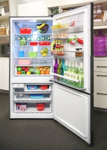 Westinghouse 529L Bottom Mount Fridge WBE5360SA hero image