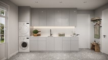 Oliveri DZ150U Diaz Single Bowl Undermount Sink hero image