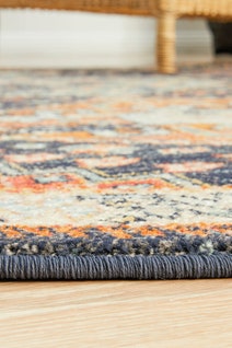Rug Culture Legacy Medium Multi-coloured Rug 200X200CM - LEG-854-NAVY-200X200 hero image