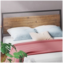 Zinus Ironline Metal & Wood Bed Frame Double AU-IRPBH-D hero image