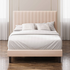 Zinus Debi Queen Upholstered Bed Base Beige AU-FHVP-Q image NaN