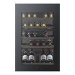 V-ZUG 38 Bottle WineCooler V4000 90 Black Left Hinge Wine Fridge 5110200008 hero image