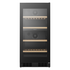 Hisense 108 Bottle Dual Zone Wine Cabinet Black Glass HRWC108B image NaN
