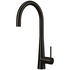 Oliveri Essente 316 Stainless Steel Goose Neck Mixer - Brushed Black SS31620-BL image NaN