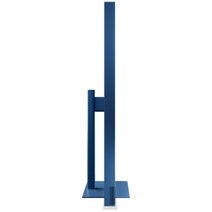Hubbl Glass 65 Inch QLED 4K Smart TV with Stand Ocean Blue TVPFX065OCBBUN hero image
