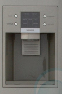 567L LG Side by Side Fridge GCL197NFS hero image