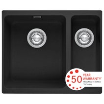 Franke KBG160-BONYX Kubus 1 and 1/4 Bowl Undermount Sink hero image