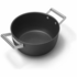 Smeg Four Piece Cookware Set Matte Black CK4PCBLM image NaN