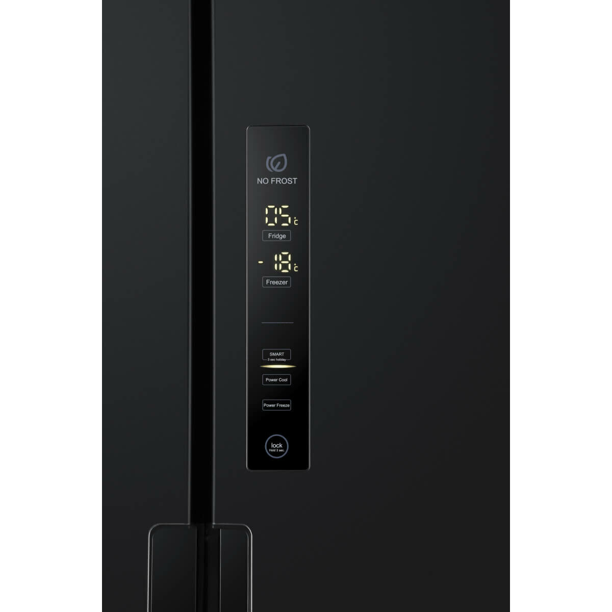 Haier 463L Quad Door Frost Free Fridge with Water Dispenser Black HRF516YHC hero image