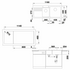 Blanco Bowl and 3/4 Inset Sink with Left Hand Drainer Anthracite NAYA8SRK5 image NaN