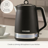 Morphy Richards Illumination Black Stainless Steel Jug Kettle 108020 image NaN