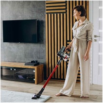MyGenie H20 Pro Wet Mop Two-in-One Cordless Stick Vacuum Red 10004385 hero image