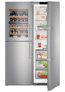 Liebherr 651L Pigeon Pair with Wine Compartment SBSES8486 hero image