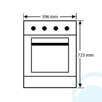 Westinghouse WVG655WLPG 60cm LPG Gas Built-In Oven hero image