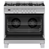 Fisher & Paykel Series 7 90cm Classic Freestanding Dual Fuel Cooker Stainless Steel OR90SCG2X1 image NaN