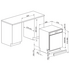 Smeg Semi Integrated Dishwasher DWAI6314X2 image NaN