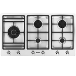 Smeg 90cm Classic 5 Burner Stainless Steel Cooktop PSA9062 hero image