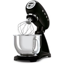 Smeg 50s Retro Style Stand Mixer Black SMF03BLAU hero image