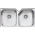 Oliveri NP63U Nu-Petite Double Bowl Undermount Sink hero image