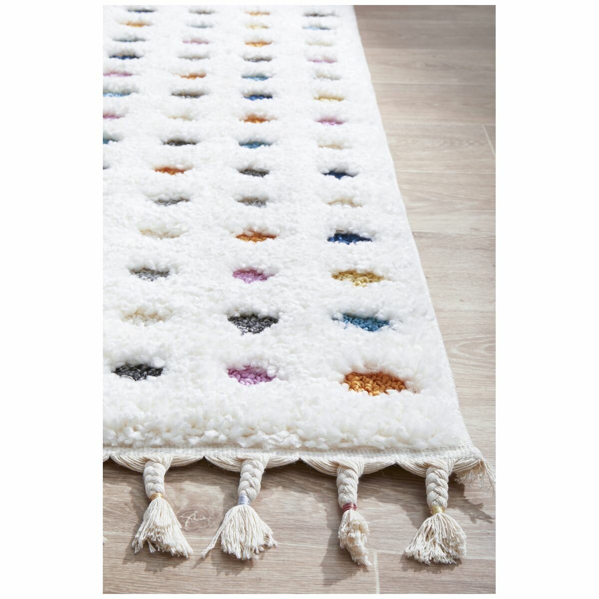 Rug Culture Amsterdam Medium Rug 230x160 White Multi AMS-POLKA-230X160 hero image