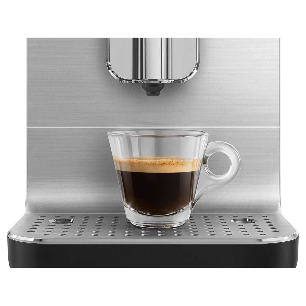 Smeg Automatic Coffee Machine with AutoMilk Black BCC13BLMAU hero image