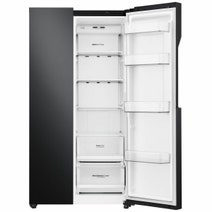 LG 626L Side by Side Frost Free Fridge & Freezer GS-B680MBL hero image