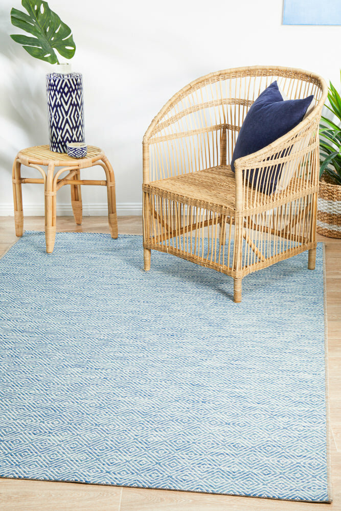 Rug Culture Terrace Extra Large Blue Rug 330X240CM - TER-5500-BLU-330X240 hero image