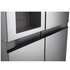 LG 635L Side by Side Fridge with Ice & Water Dispenser Stainless Steel GS-L600PL image NaN