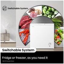 Hisense 200L Hybrid Chest Freezer HRCF201 hero image