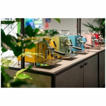 Sanremo Absolute CUBE Coffee Machine Green SRPCB13A316L03 hero image
